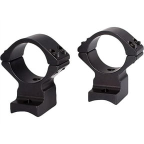 Talley Lightweight 2-Piece Scope Mount 30mm Rings Extended Front and Rear A17, A22, Axis Savage 10 Through 16, 110 Through 116 Round A17, A22, Axis (8-40 Screws) Matte Black High