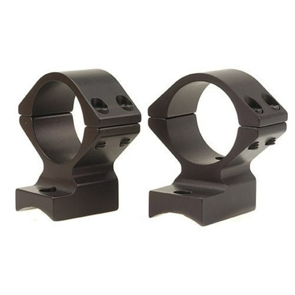 Talley Lightweight 2-Piece Scope Mounts with Integral 1" Rings CZ 600 Lux Matte Black Medium