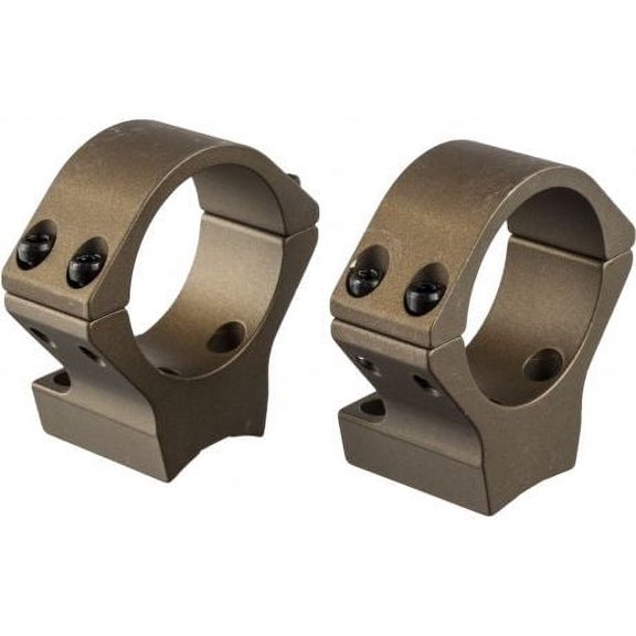 Talley X-Bolt Hells Canyon Riflescope Rings, 30mm, Low, Burnt Bronze Cerakote, H