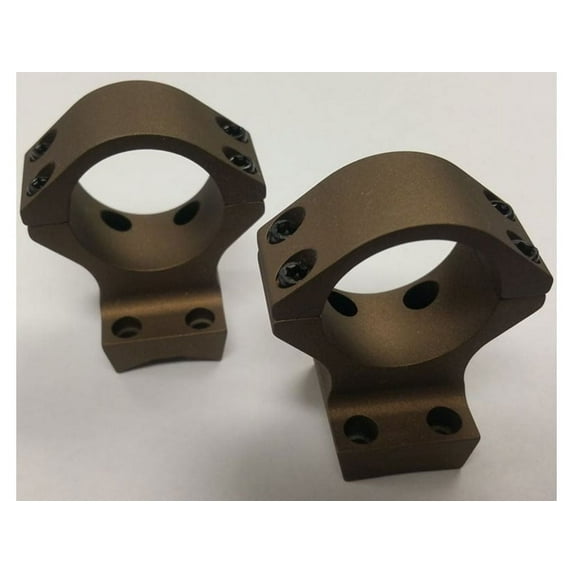 Talley Lightweight 2-Piece Scope Mount 30mm Rings Browning X-Bolt Hell's Canyon Burnt Bronze High