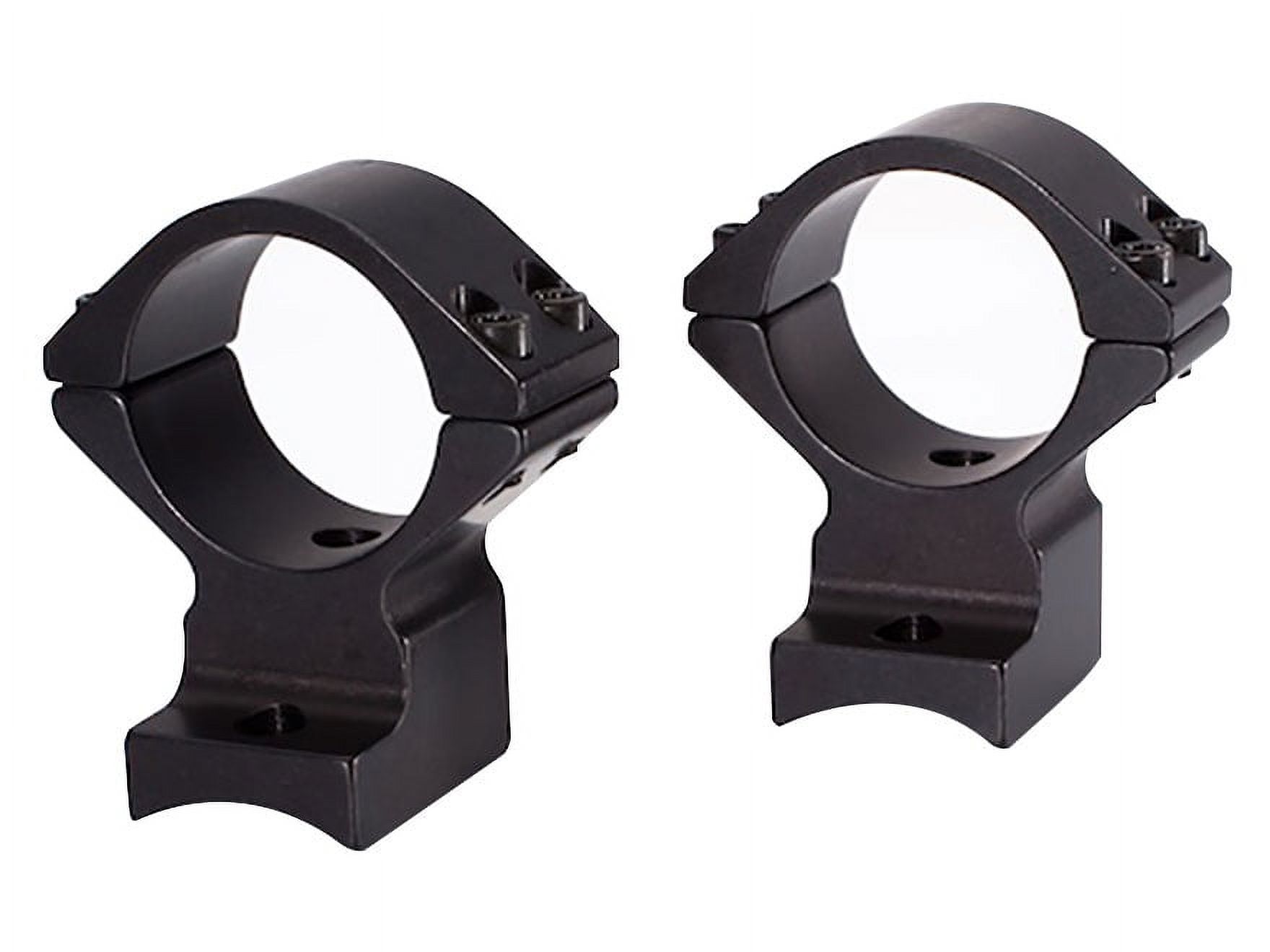 Warne Maxima Steel Fixed Ring 1″ Medium Matte Scope Rings – Model 201M