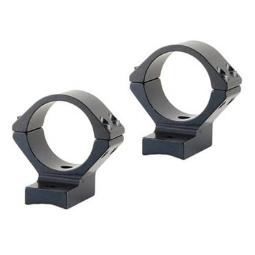 Talley  Low Rings & Base Set Weatherby Mark V 30MM Style Black Finish