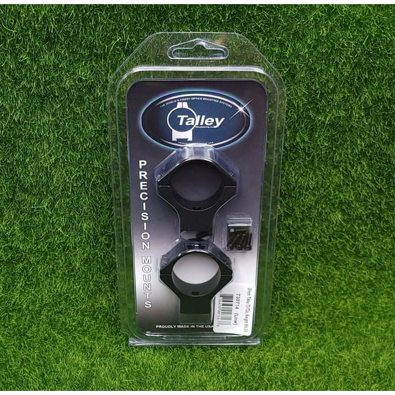 Talley Lightweight 2-Piece Scope Mount 30mm Rings Tikka, Knight MK85 Matte Black Low