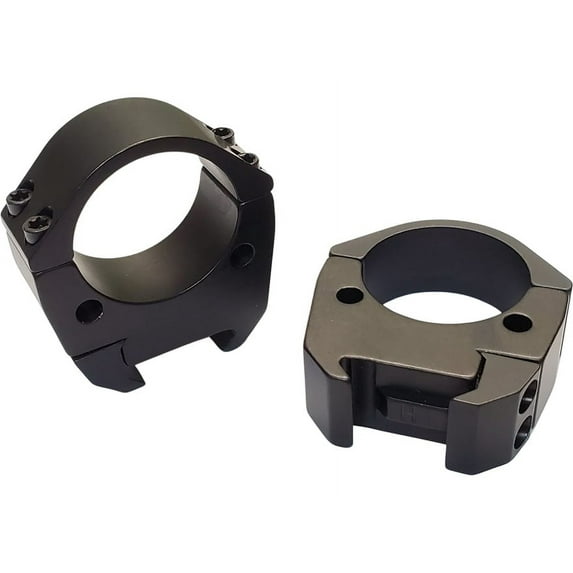 Talley Modern Sporting Picatinny 1" Scope Rings Matte Black High
