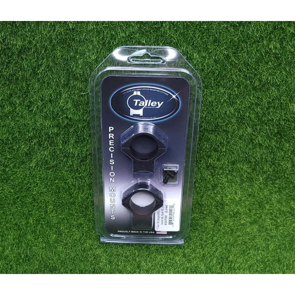 Talley Remington 700 Lightweight 1in Low Scope Rings Black, 930700
