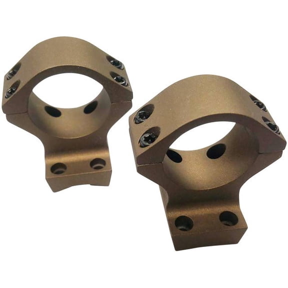 Talley SB850735 Brown 34mm High Scope Rings for Browning X-Bolt