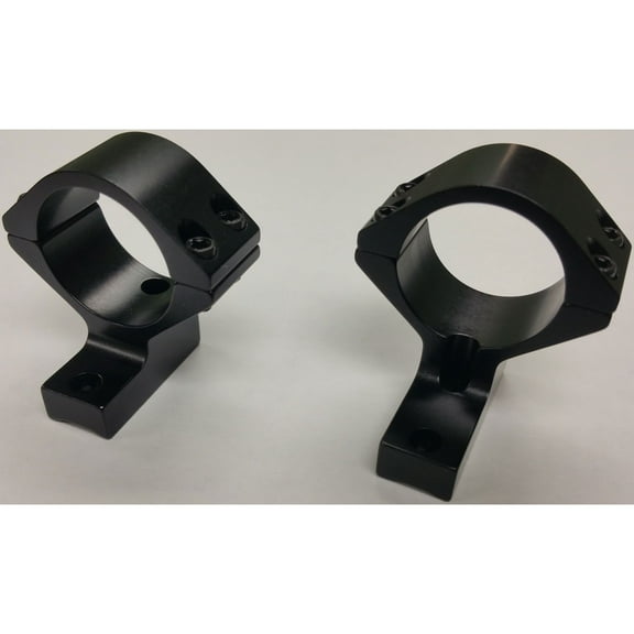 Talley Ultralight 2-Piece Scope Mounts with Integral 1" Rings Remington 700 Matte Black Medium