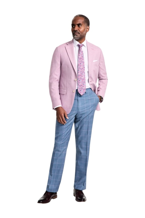 Men's Slim-Fit Wool-Blend Sport Coat Blazer 42S Purple Lilac