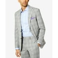 thumbnail image 1 of Tallia Men's Slim Fit Wool Suit Jacket Gray Size 44, 1 of 3