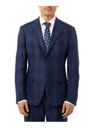 Men's 1 Button Plaid Dress Blazers Slim Fit Casual Long Sleeve Notched  Lapel Suits Jacket Business Formal Coat Fahsion Casual Regular Fit Jackets  for Wedding Party 