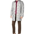 thumbnail image 1 of Tallia Mens Camo Raincoat, Grey, Small, 1 of 1