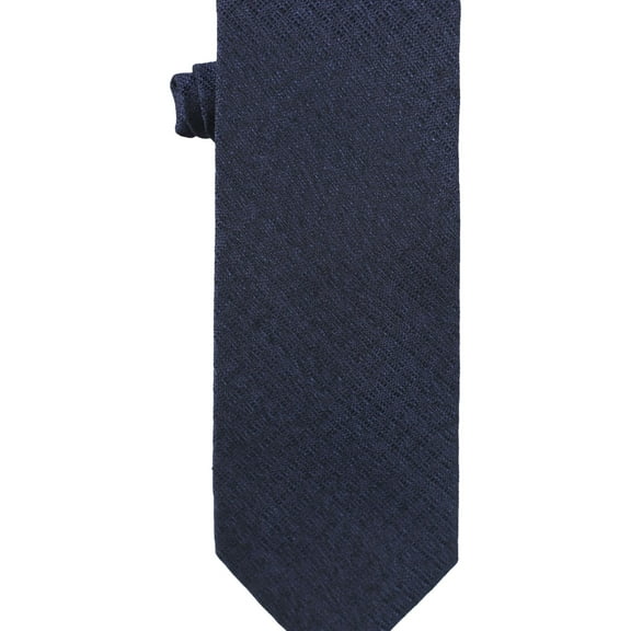 Tallia Mens Clayton Solid Self-tied Necktie, Blue, One Size