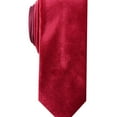 thumbnail image 1 of Tallia Mens Locklin Slim Self-tied Necktie, Red, One Size, 1 of 1