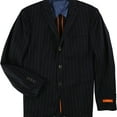 thumbnail image 1 of Tallia Mens Slim-Fit Three Button Blazer Jacket, Blue, 42 Regular, 1 of 1