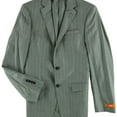 thumbnail image 1 of Tallia Mens Slim-Fit Two Button Blazer Jacket, Grey, 38 Long, 1 of 2