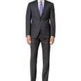 thumbnail image 1 of Tallia Mens Slim-Fit Two Button Blazer Jacket, Grey, 40 Short, 1 of 2