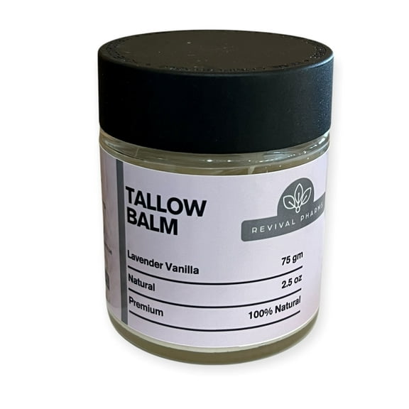 Revival Pharms Tallow Balm l Moisturizing I Lavender Vanilla l 2.5 oz.