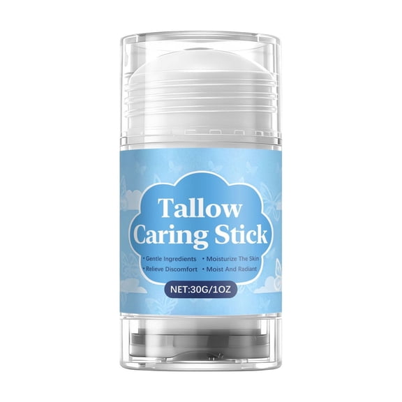 Tallow Caring Stick Gentle Formula with Gentle Ingredients, Portable Stick for Daily & On-the-Go Skin Care, Moisturizes the Skin, Relieves Discomfort, and Leaves It Moist and Radiant