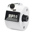 thumbnail image 1 of Tally Counter, 4-digit Clicker Counter, Metal Hand Tally Counter Clicker, Pitch Counter Clicker,One Hand Counter Clicker, Used for Scoring,Gym, Running, Baseball, Lap,sports Activities, 1 of 7