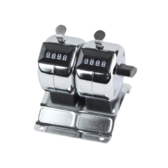 Tally Counter Clicker Counter Number Tracker Stainless Steel Durable Handheld for School Events Bank