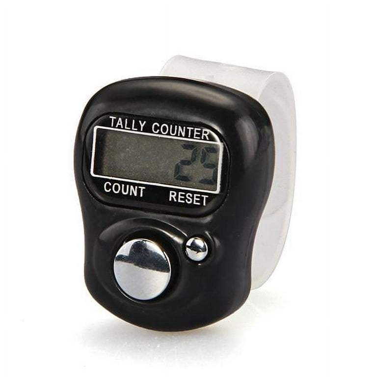 5 Number Clicker Tasbeeh Tasbih Mini Finger Ring Digital Hand Tally Counter