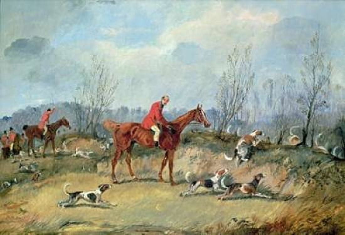 Tally Ho Canvas Art - Samuel Henry Alken (20 x 28)