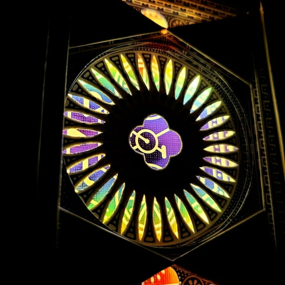 Tally Ho "Spaced Cowboy" hand cut playing cards with LEDsby 3Decks Designs