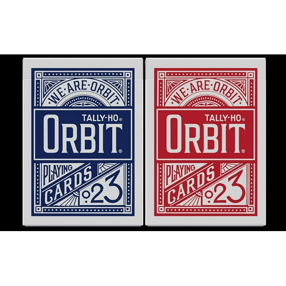 Tally Ho x Orbit (Blue) Playing Cards