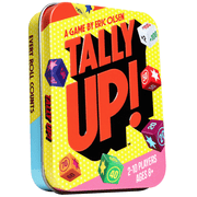 Tally Up! Fast-Paced Push Your Luck Dice Game, Family and Party Game for Kids and Adults, 2–10 Players, Ages 8+ (Walmart Exclusive)