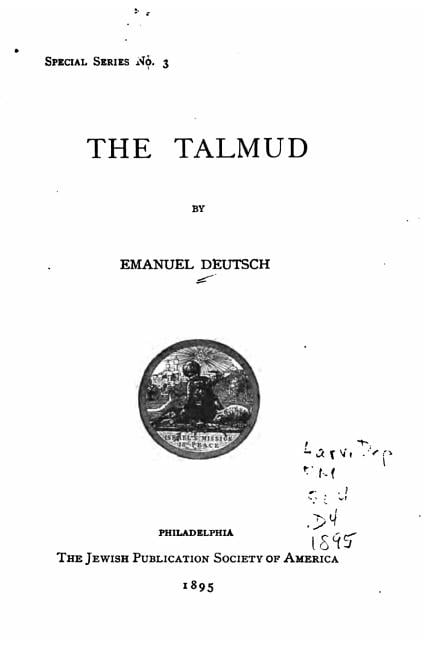 The Talmud, (Paperback)