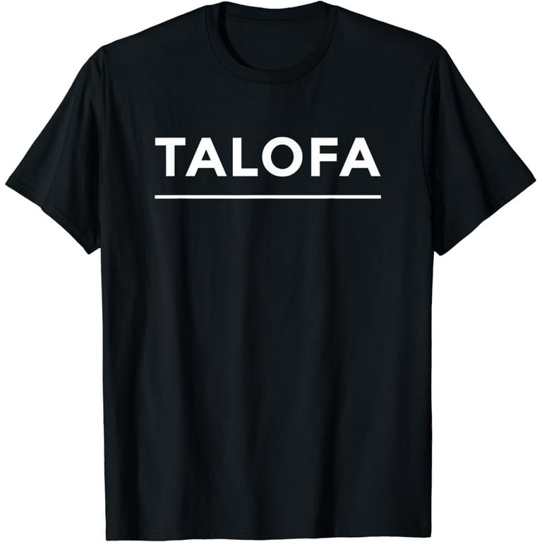 Talofa Samoa T-Shirt Greeting Talofa Samoa T-Shirt Greeting