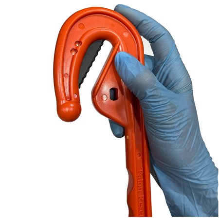 Talon Rescue Emergency Clothing Knife, Orange