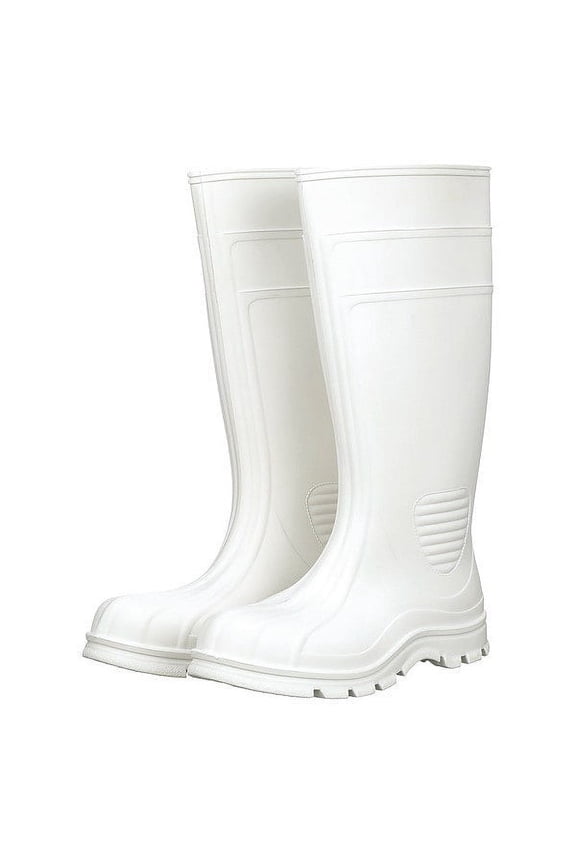 Manufacturer Varies Rubber Boot,Men's,10,Knee,White,PR 45DZ20