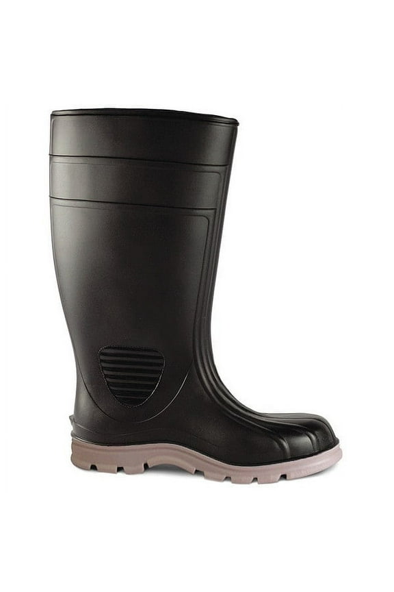 Rubber Boot,Men's,4,Knee,Black,PR 21DK93