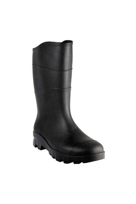 Rubber Boot,Unisex,7,Mid-Calf,Black,PR 29UT82