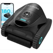 Talosbo C1 Cordless Robotic Pool Vacuum Cleaner with Wall & Waterline Cleaning, 180 Min for Inground Pools Up to 1615 Sq.ft,Dual Filtration, Smart Navigation, App Support