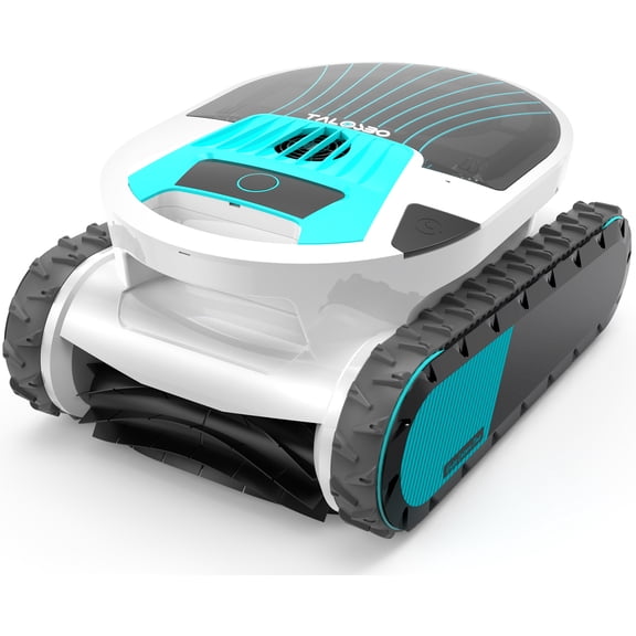 Talosbo Pleco Pro Cordless Robotic Pool Vacuum Cleaner Automatic Pool Robot with Wall Climbing for Inground Pools Walls & Waterlines Cleaning,App Control,210 Min Runtime