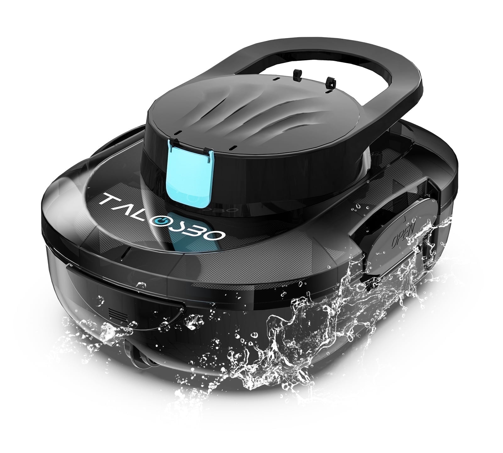 Talosbo S1 Pro Cordless Robotic Pool Vacuum Cleaner for Flat and Above-Ground Pools, 120 Min Runtime