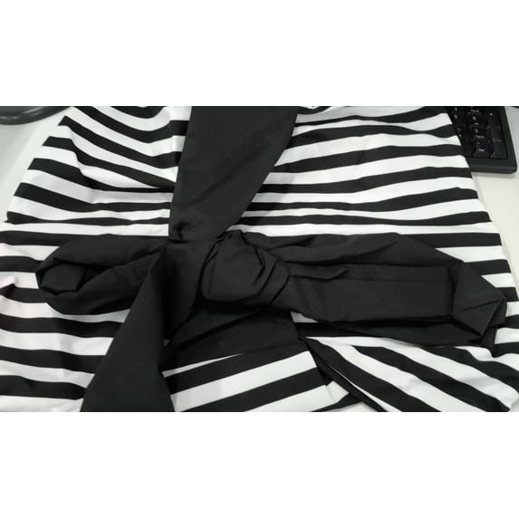Talqzovs Black and White Striped Throw Pillows , 14 X 14 Bow Throw Pillows Decorative Pillows Decorative Cushion for Bedroom, Living Room