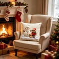 thumbnail image 1 of Talqzovs Christmas Throw Pillows 18x18 , Pillow Cushions for Patio Winter Decorative Throw Pillows for Holiday Birthday Gift, 1 of 6
