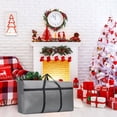 thumbnail image 1 of Talqzovs Christmas Tree Storage Bag , 40x12x24in Moisture-Proof Waterproof Heavy Duty 600D Oxford Fabric with Reinforced Handles and Dual Zippers, 1 of 3