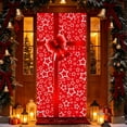 thumbnail image 1 of Talqzovs Door Curtains , 36X79 Inch Christmas Door Covers for Front Door Door Banner Cover for Holiday Festival Party Decoration, 1 of 6