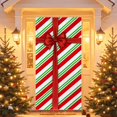 thumbnail image 1 of Talqzovs Door Curtains , 36X79 Inch Christmas Door Covers for Front Door Door Banner Cover for Holiday Festival Party Decoration, 1 of 6