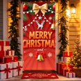 thumbnail image 1 of Talqzovs Door Curtains , 36X79 Inch Christmas Door Covers for Front Door Door Banner Cover for Holiday Festival Party Decoration, 1 of 6