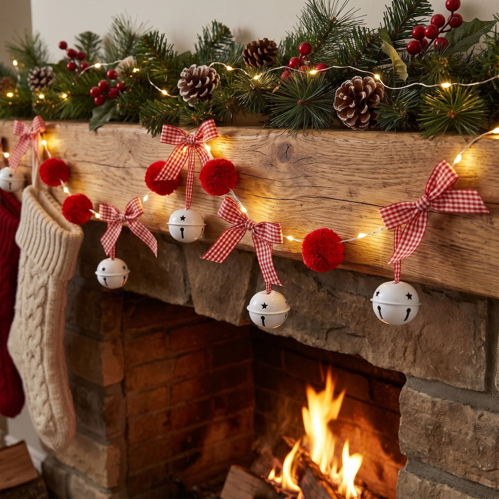 Talqzovs LED Light Strips , 2m Christmas Lights Warm Decorative Lights for Bedroom