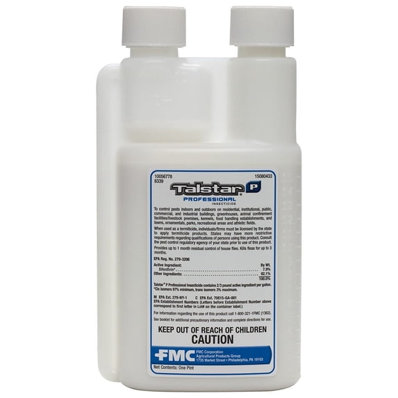 Talstar P Professional Insecticide & Termiticide - Kills Over 75 Pest Insects and Termites - 16 fl oz Bottle by FMC
