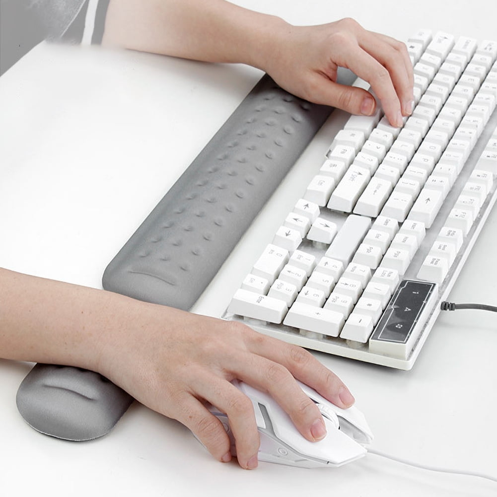 Taluosi Office Memory Sponge Hand Wrist Rest Support Keyboard Mouse Pad ...