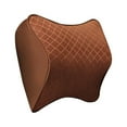thumbnail image 1 of Taluosi Space Memory Foam Car Lumbar Support Auto Neck Pillow Headrest Head Restraint, 1 of 8
