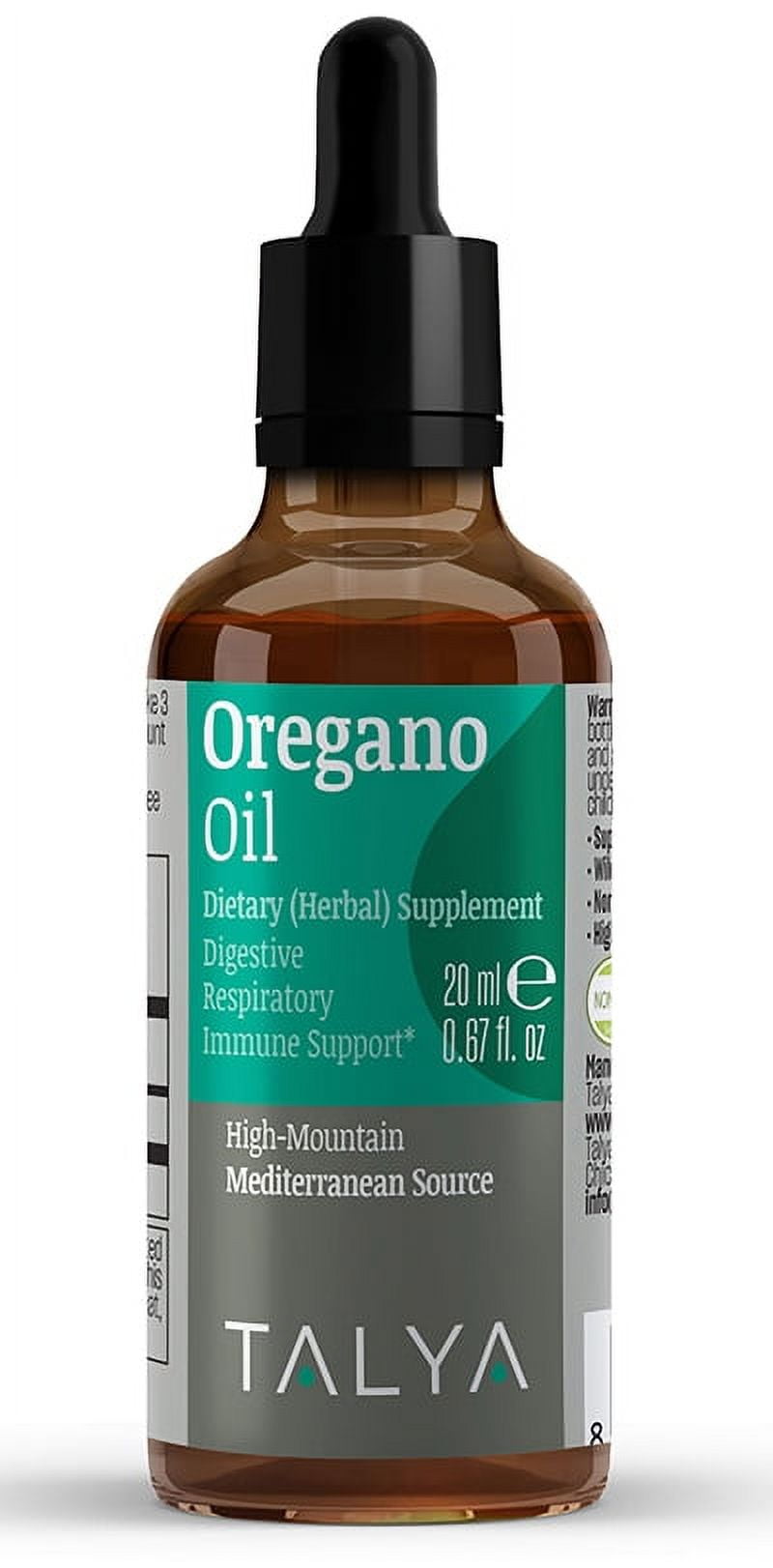 Spring Valley Mediterranean Oil of Oregano Extract Herbal Supplement  Softgels, 1,500 mg, 60 Count 