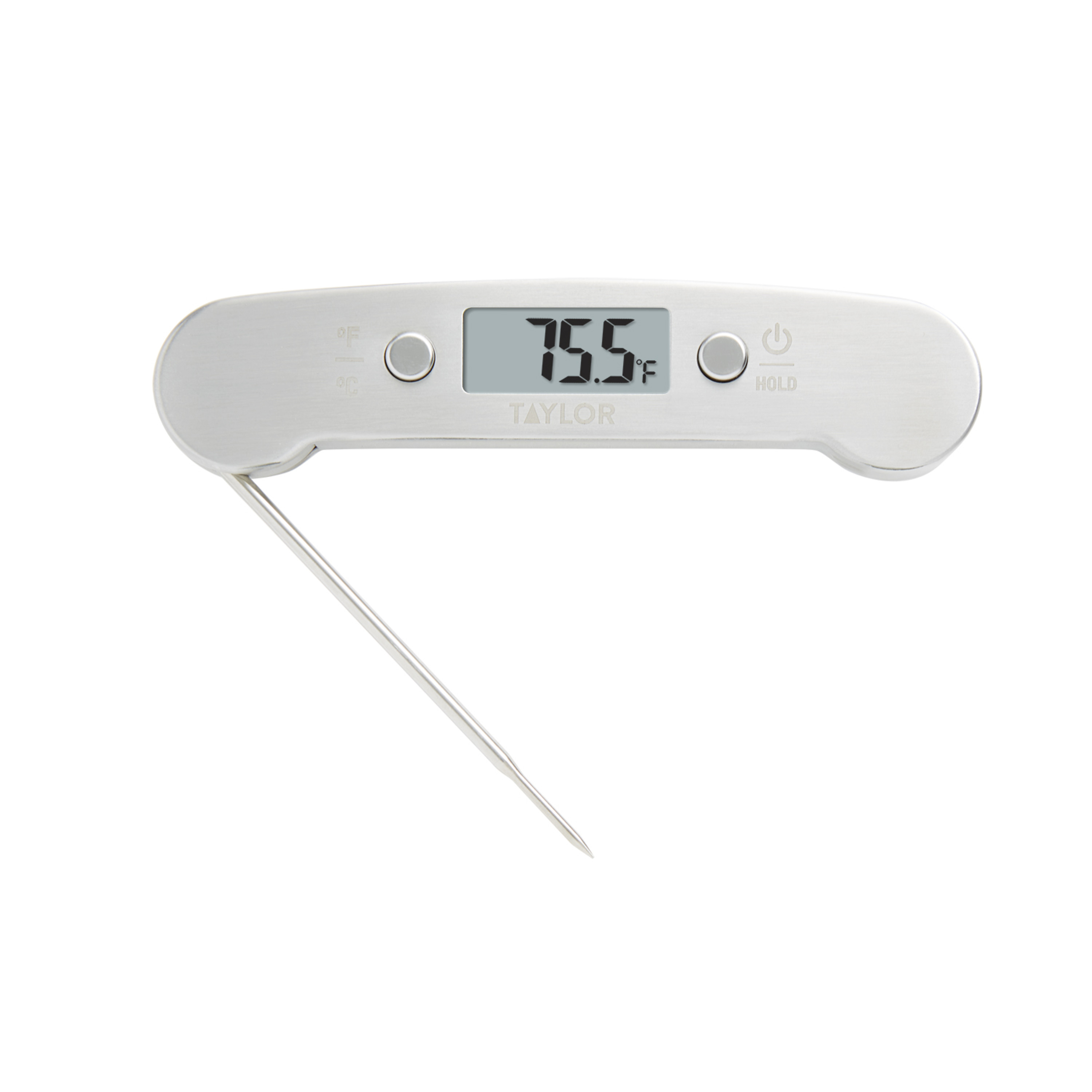 Talylor Pro Folding Pen Digital Thermometer Stainless Steel - image 1 of 9